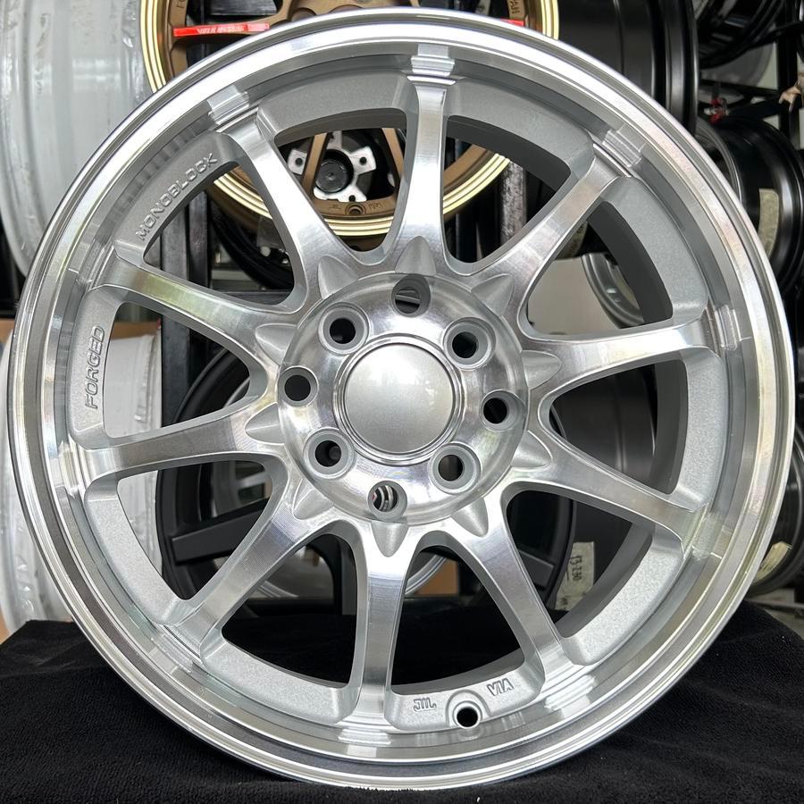VELG RAYS CR CE28 RING 15 LEBAR 6.5 HOLE 8X100/114.3 ET 40 CB 73.1 SILVER POLSIH FACE | VELG MOBIL R