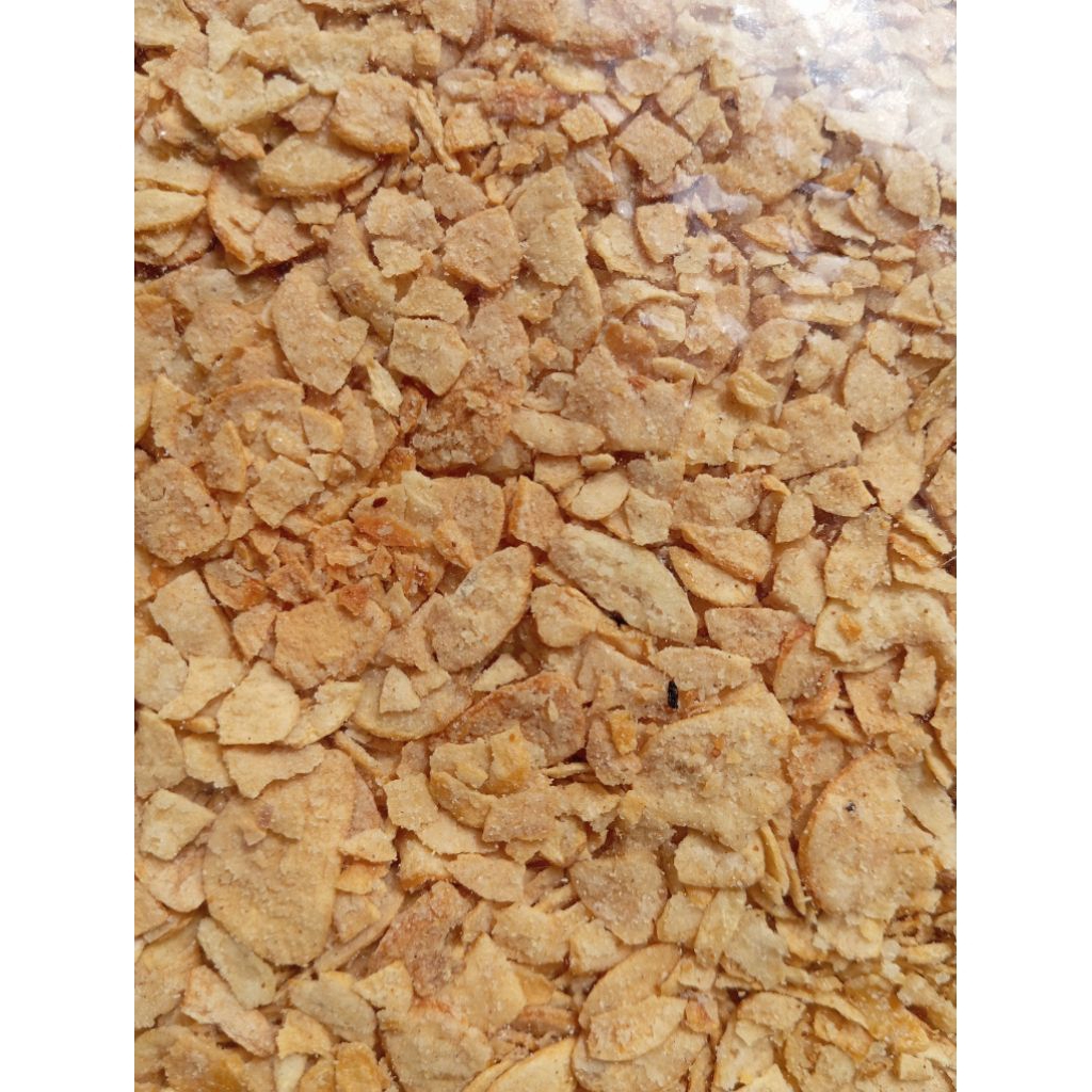 

BAWANG PUTIH GORENG GRADE A - 100 GRAM