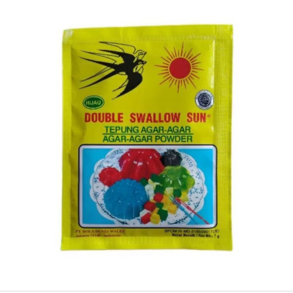 

Agar-agar Double Swallow sun