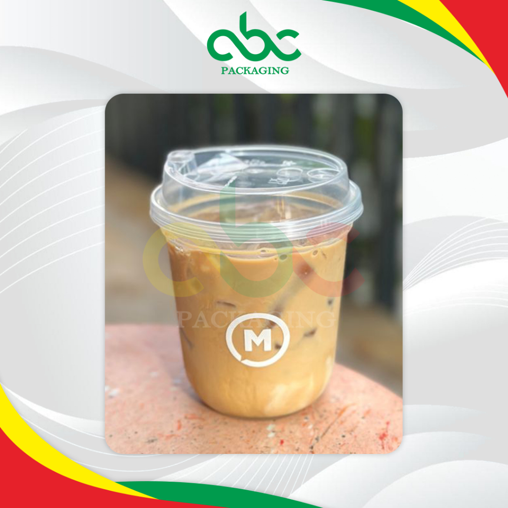 Sablon Cup Thinwall Cup Injection PP | PP Cup Injection | Gelas Plastik Tebal | 380ml