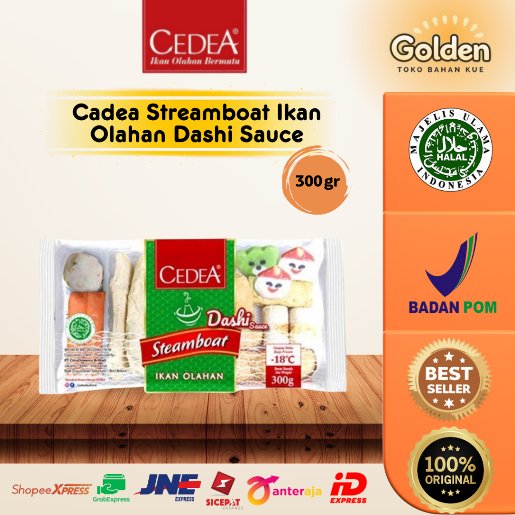 

Cedea Streamboat Ikan Olahan Dashi Sauce