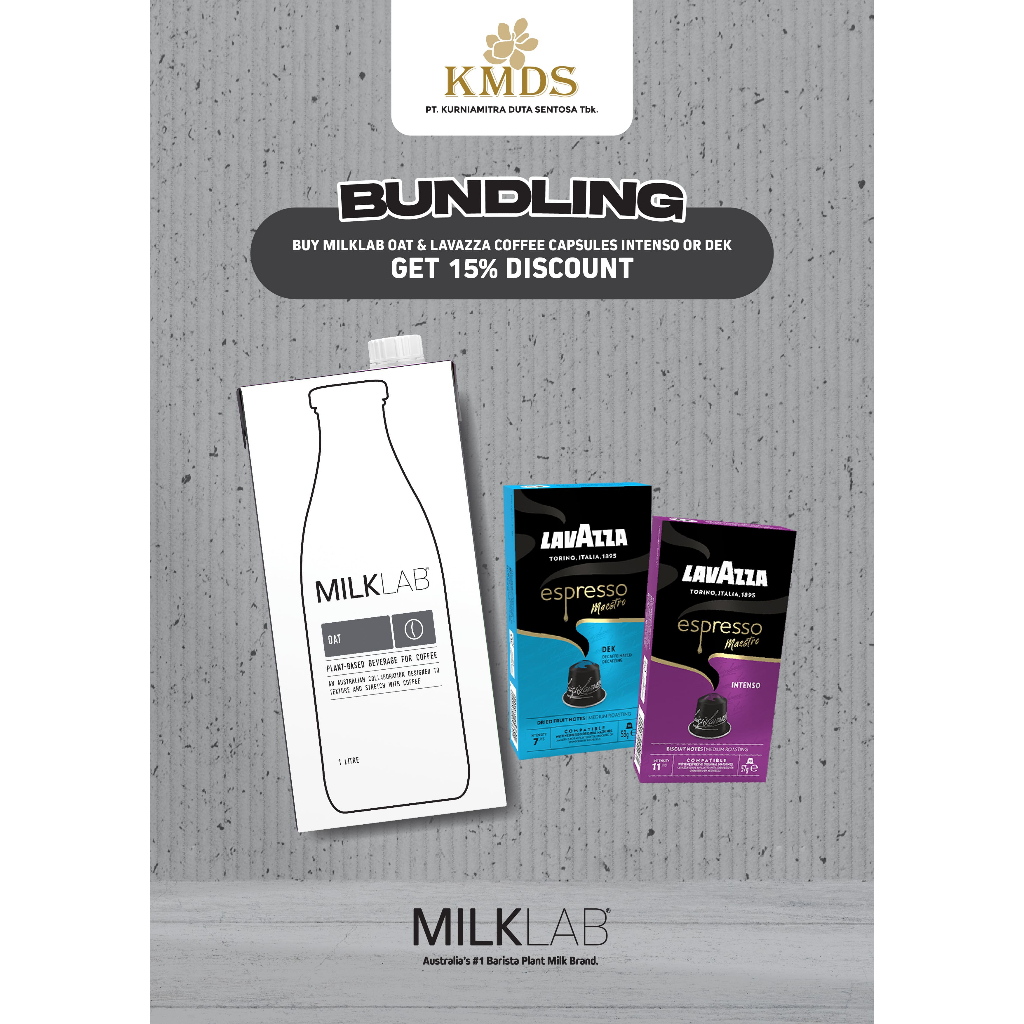 

PROMO MILKLAB OAT + LAVAZZA CAPSULE ESPRESSO INTENSO / LAVAZZA CAPSULE DECAFFEINATO