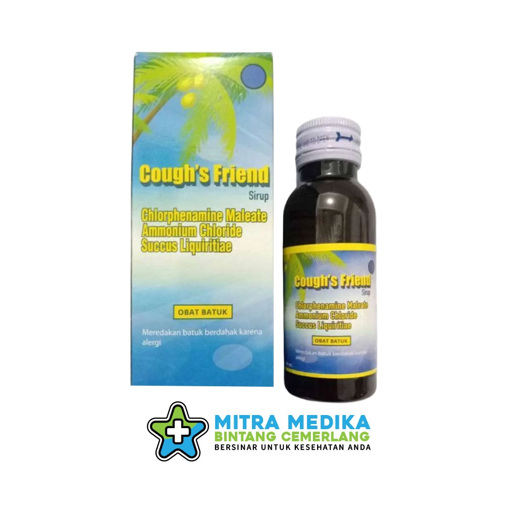 COUGH'S FRIEND SIRUP OBAT BATUK (1 BOTOL)