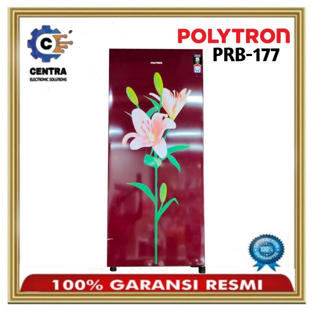 Kulkas 1 Pintu Polytron 170 Liter PRB-177