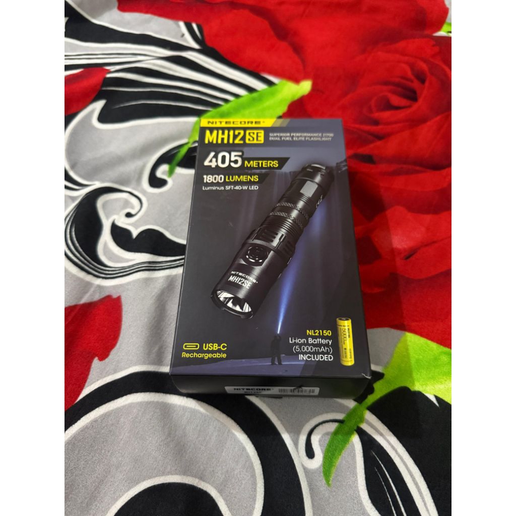 Nitecore MH12-SE USB-C / Senter Camping Hiking / Senter Outdoor