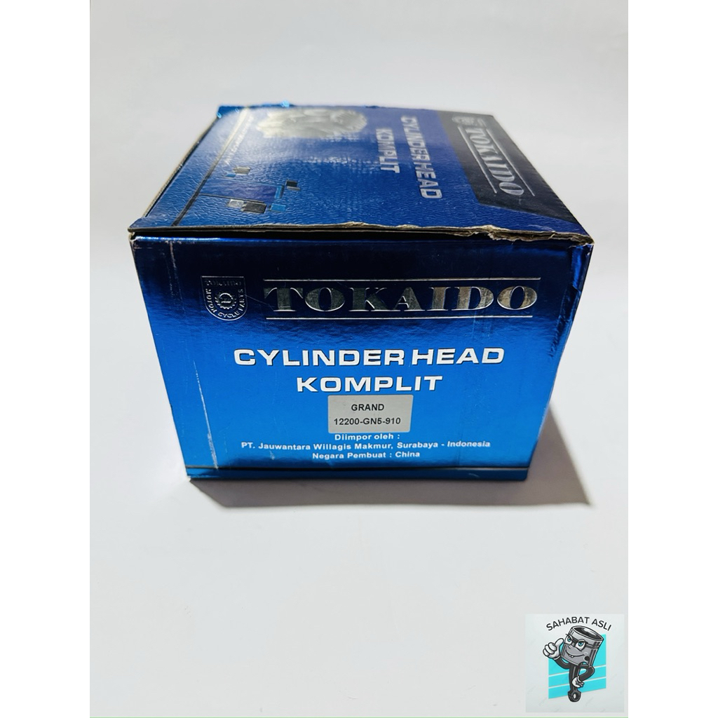 CYLINDER HEAD DEKSEL KOMPLIT GRAND SUPRA PRIMA STAR ASTREA WIN 100 TKD