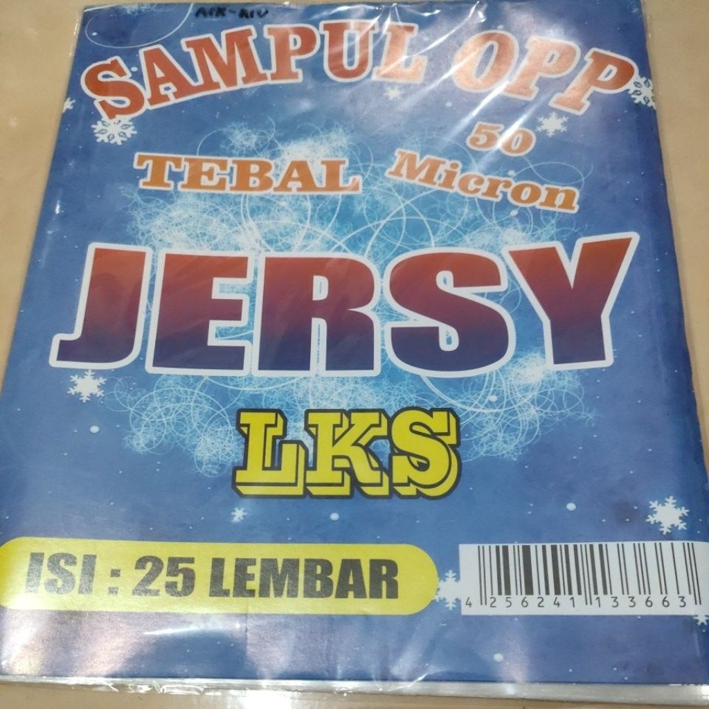 

Sampul plastik ukuran Buku LKS tebal 50 micron