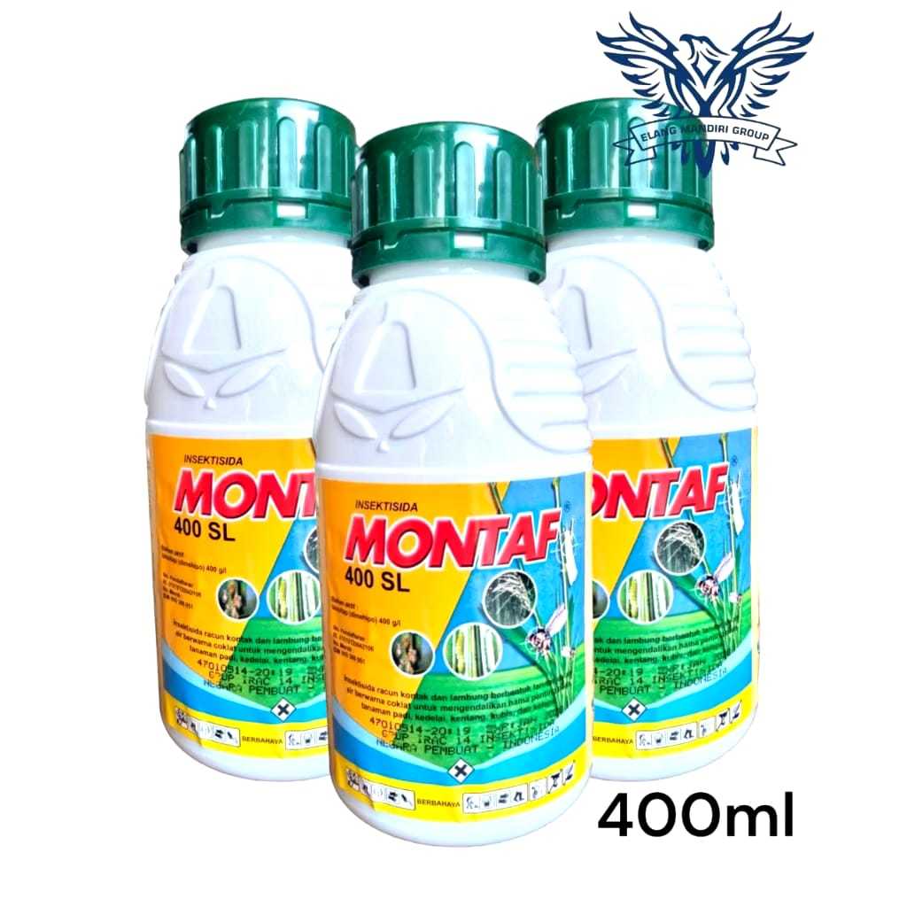 MONTAF 400 SL 400ML Insektisida Bisultap (Dimehipo) 400 g/l Basmi Hama Petro Kayaku