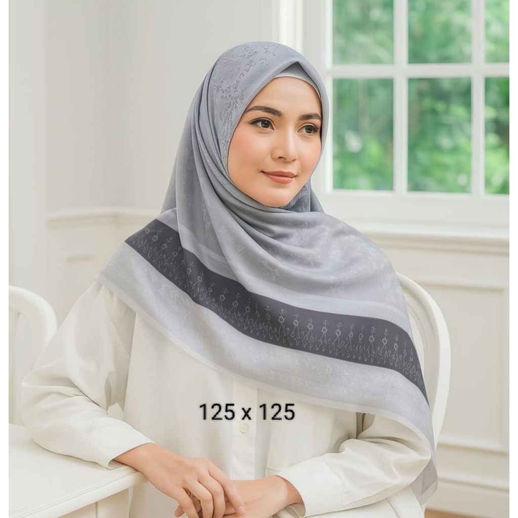 OBRAL TERLARIS SYARI JIHANAYAA ABU / KERUDUNG SEGI EMPAT / JILBAB INSTAN / HIJAB TERBARU TERMURAH KE