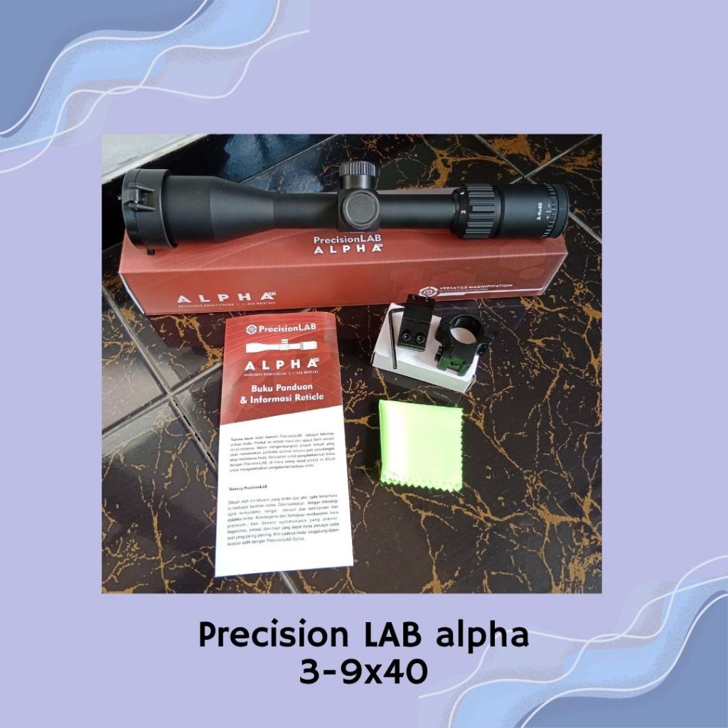 Teleskop Precision LAB ALPHA V1 3-9x40