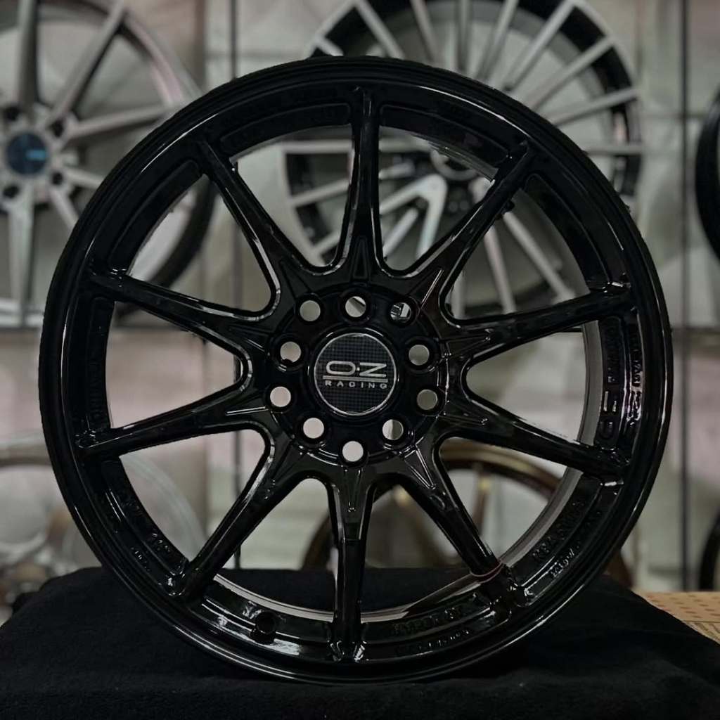 VELG OZ RACING RING 16 LEBAR 7 PCD 10X100/114.3 ET 40 WARNA GLOSS BLACK