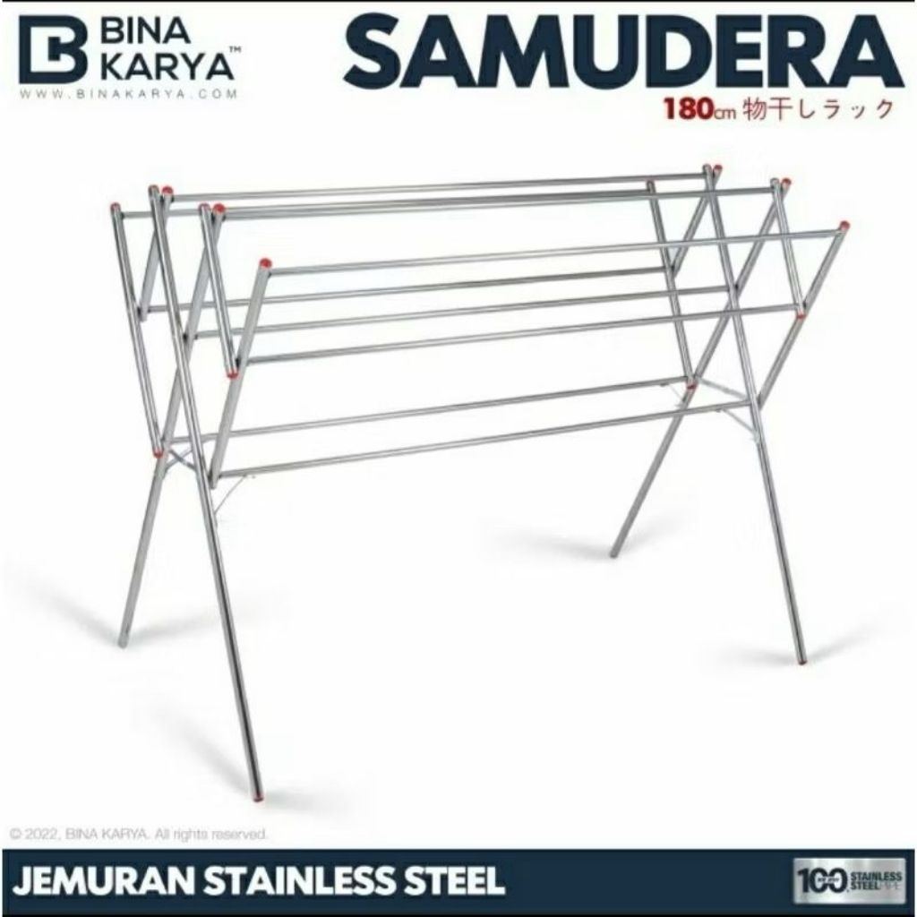 JEMURAN BAJU STAINLESS STEEL | JEMURAN KOKOH KUAT | JEMURAN BAJU SAMUDERA