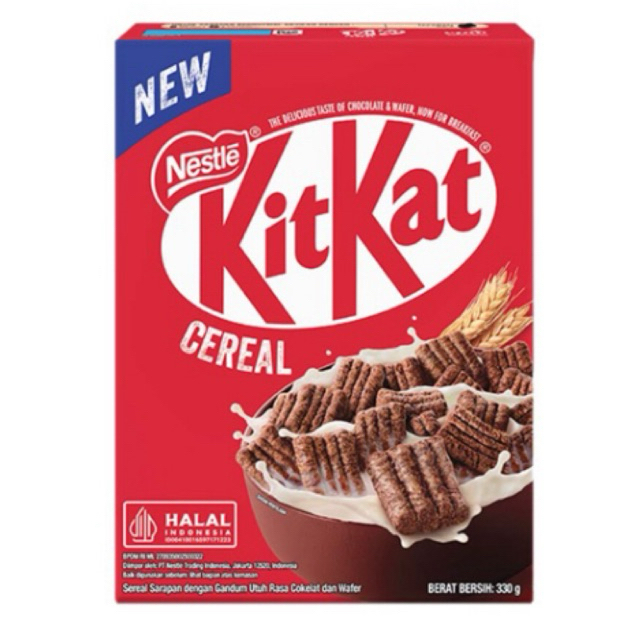 

Kit Kat Sereal Cokelat Box 330gr
