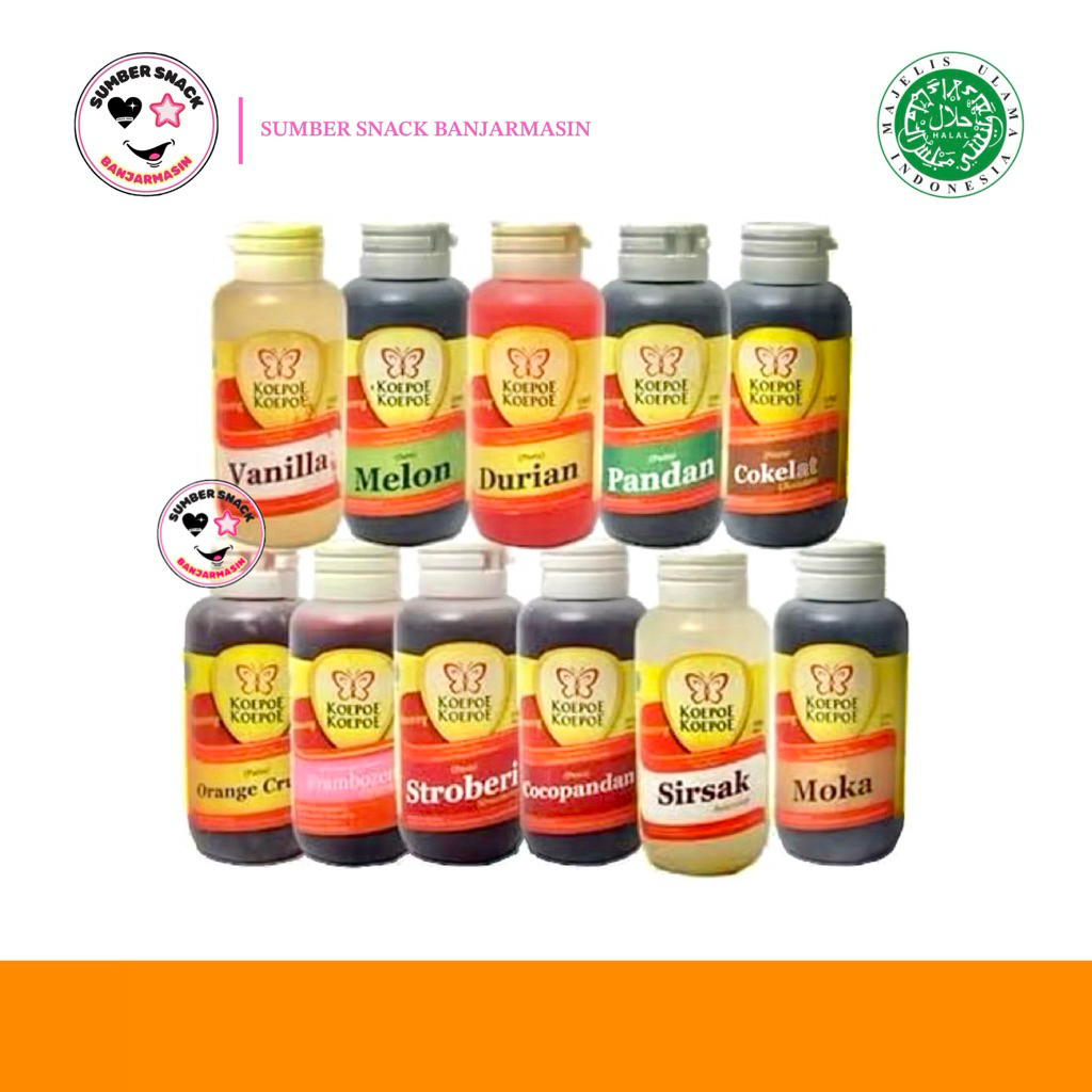 

Koepoe Pasta Pewarna Pangan Makanan (60ml) (14 Varian)