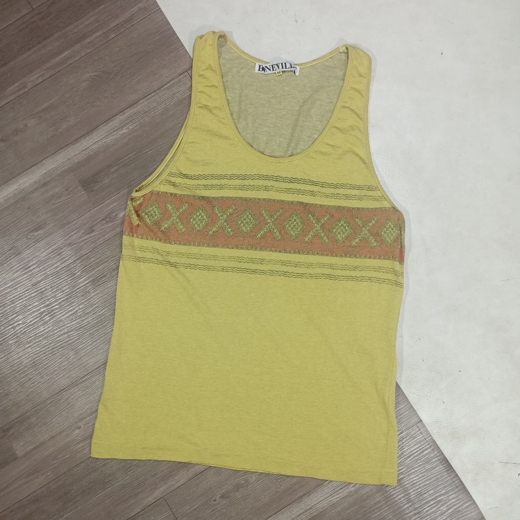 Kaos kutang tanktop singlet Vtg CP CMPNY BONEVILLE