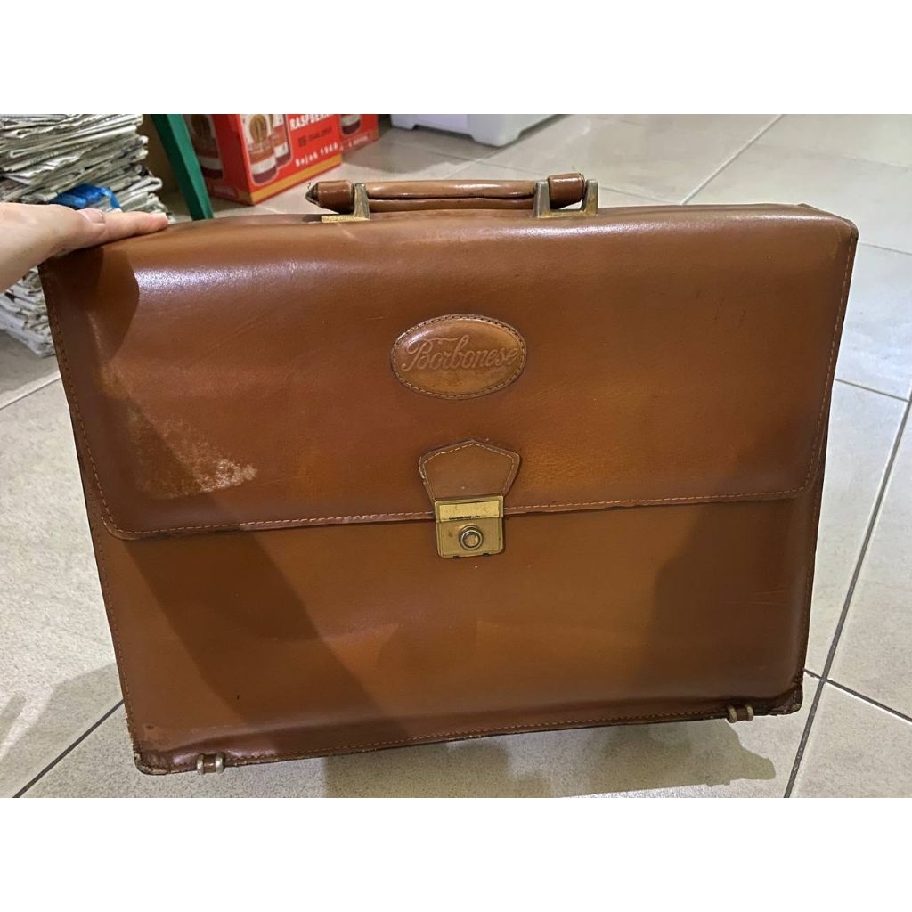 TAS SELEMPANG SLEMPANG VINTAGE COKLAT COKELAT PRIA COWOK KANTOR KERJA JINJING SEKOLAH KULIAH SEKOLAH