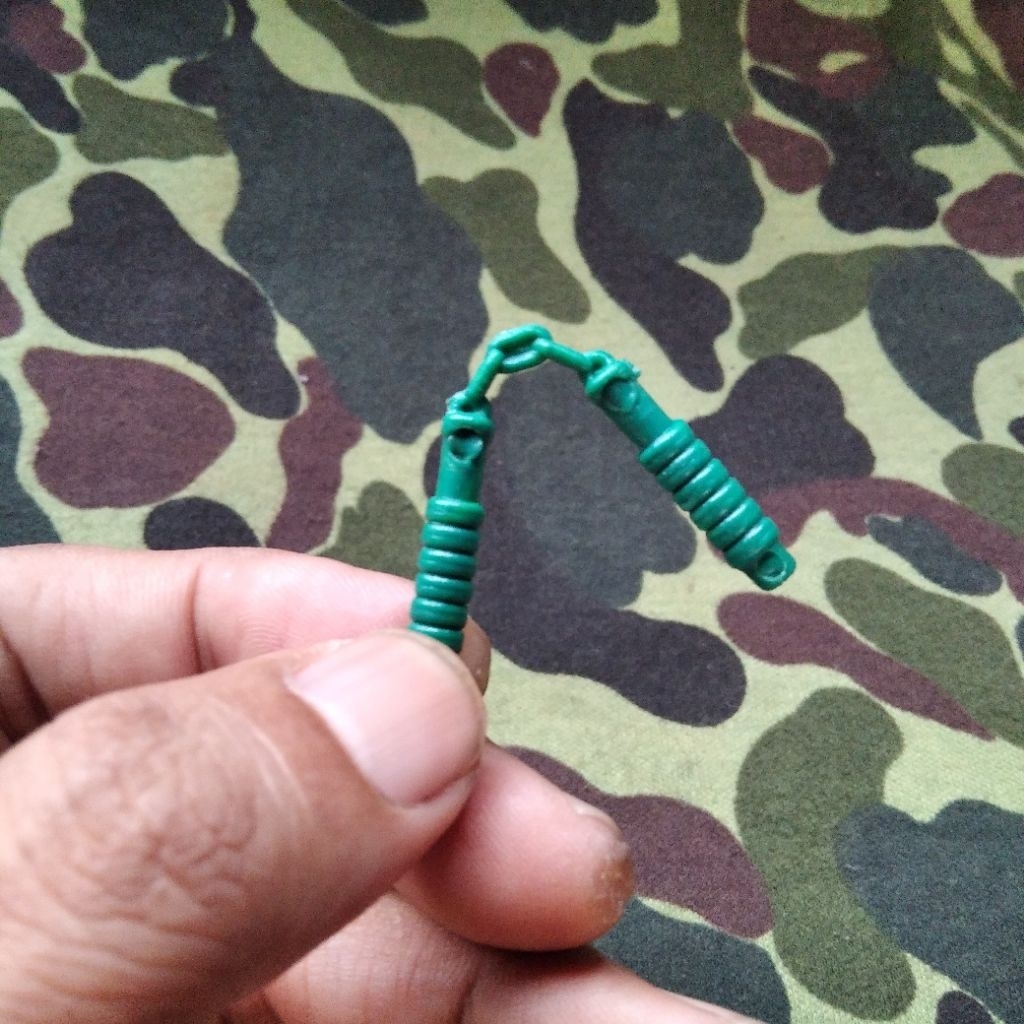 Nunchaku Miniatur Tentara Jadul Senjata Figur Tentara Jadul Senjata Bruce Lee Diorama Nun chaku Mini