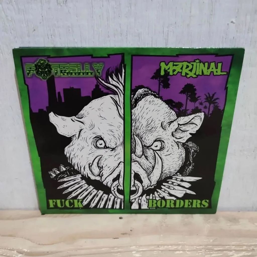 CD MARJINAL X POTBELLY - Fuck Borders