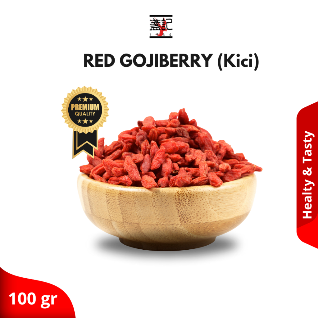 

Ki Chi Goji Berry Kiche Ki Ci merah Premium 100% Original chan kee