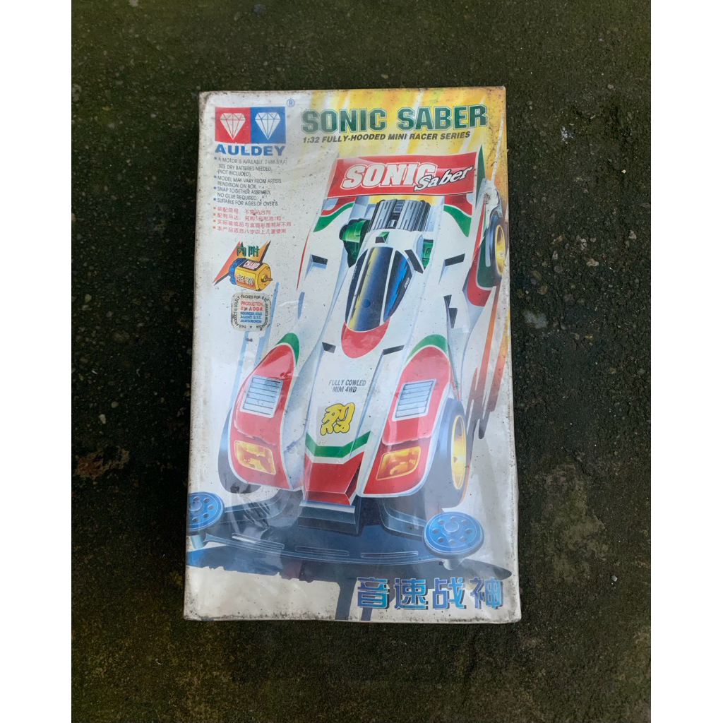 sonic saber mini 4wd auldey