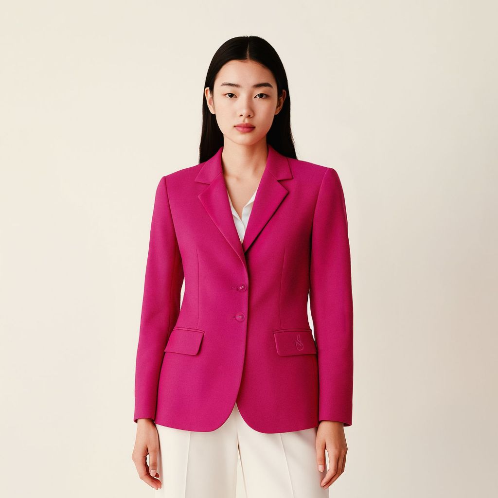 NATSWEAR - Blazer Shocking Pink - Blazer Wanita - Blazer Formal Wanita