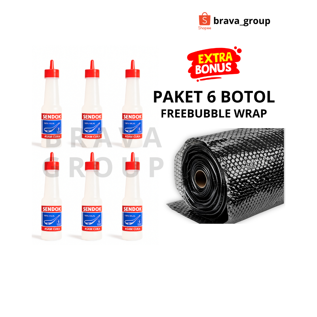 

[PAKET 6 botol] Cuka Makan Cap Sendok 100 ml / 100cc / Cuka Dapur / Cuka Bakso / Cuka Murah