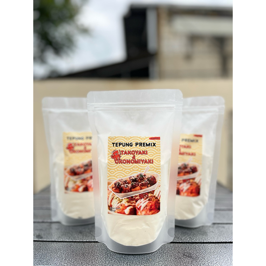 

Tepung Premix 2in1 Takoyaki dan Okonomiyaki Premium 250gr