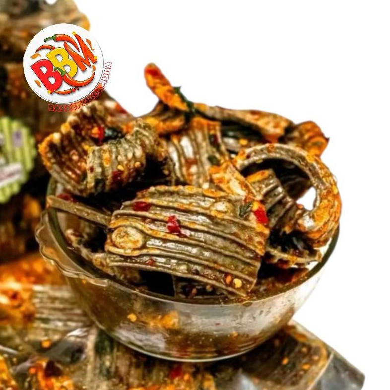 

SEBLAK KERUPUK JENGKOL BANTAT PEDAS DAUN JERUK 500 GRAM BUMBU MELIMPAH