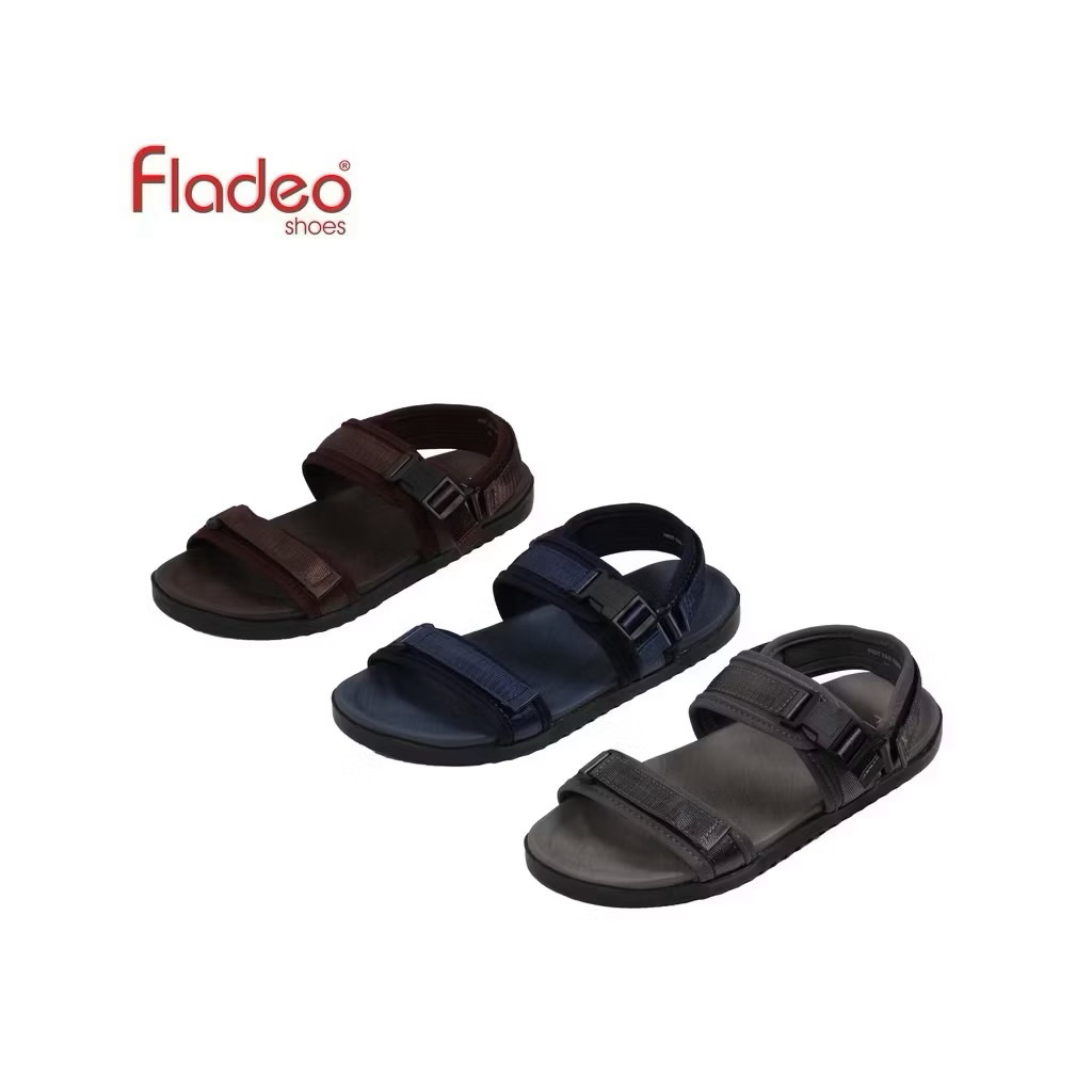 Fladeo man/MDT192-1WH/Sandal Gunung Pria [ Hiking Sandals ]