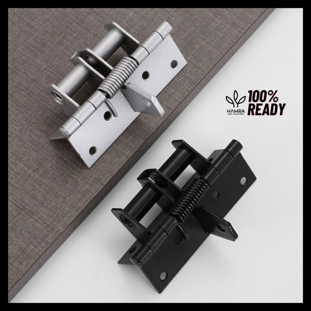 Engsel Pintu Otomatis / Spring Door Closer Engsel / Engsel Pintu Rumah (Black) / Spring Door Closer