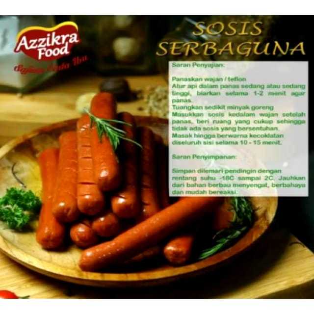 

Azzikra food sosis serbaguna