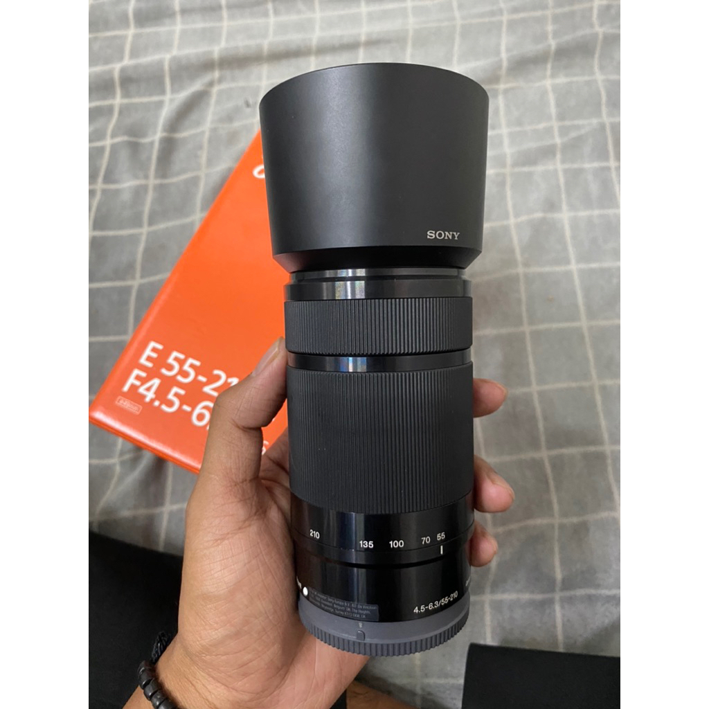 Lensa Tele sony 55-210 oss