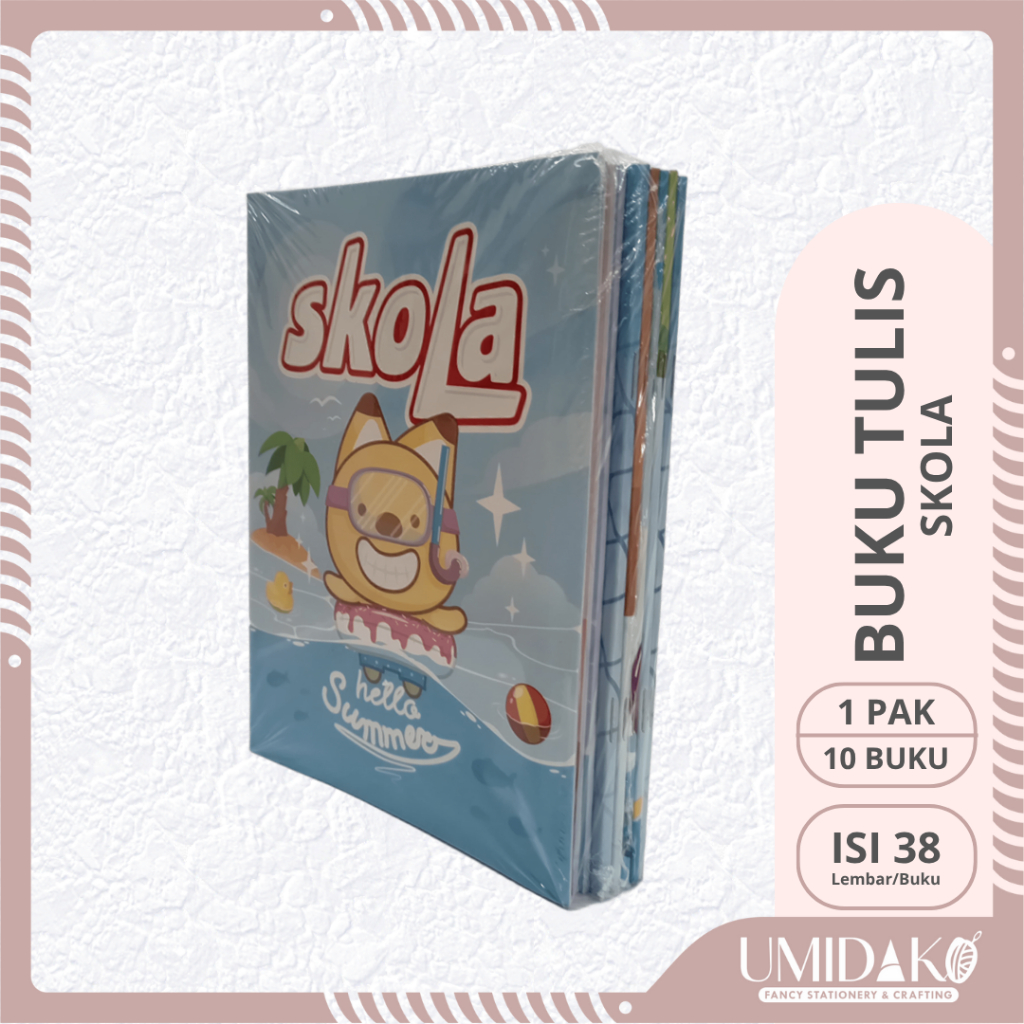 

[UMIDAKO] BUKU TULIS SKOLA ISI 38 (PAK)