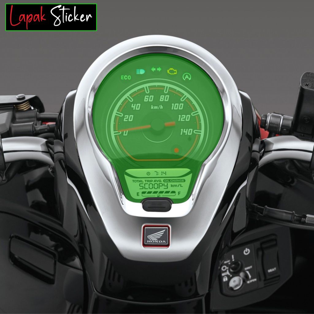 stiker pelindung speedometer motor honda scoopy prestige 2021