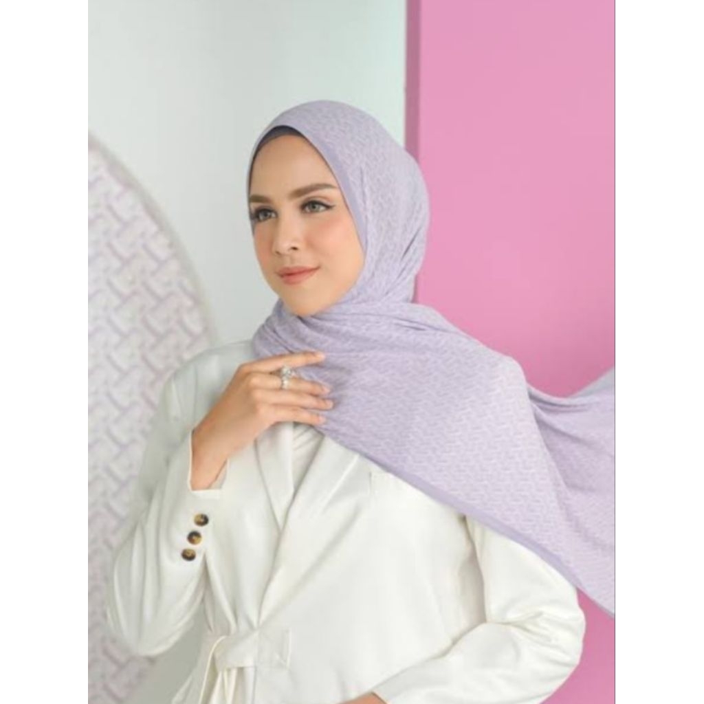 Preloved Buttonscarves Bimu Pleats - Lavender