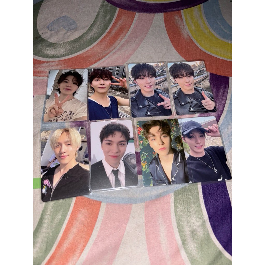 wts pc photocard dino nana tour vernon op 1 piyama dino yzy carat ver ld stf spill the feels yzy reg