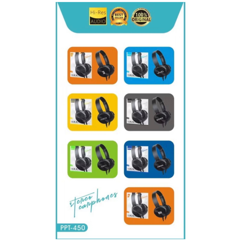 headphone Extra bass PPT-450