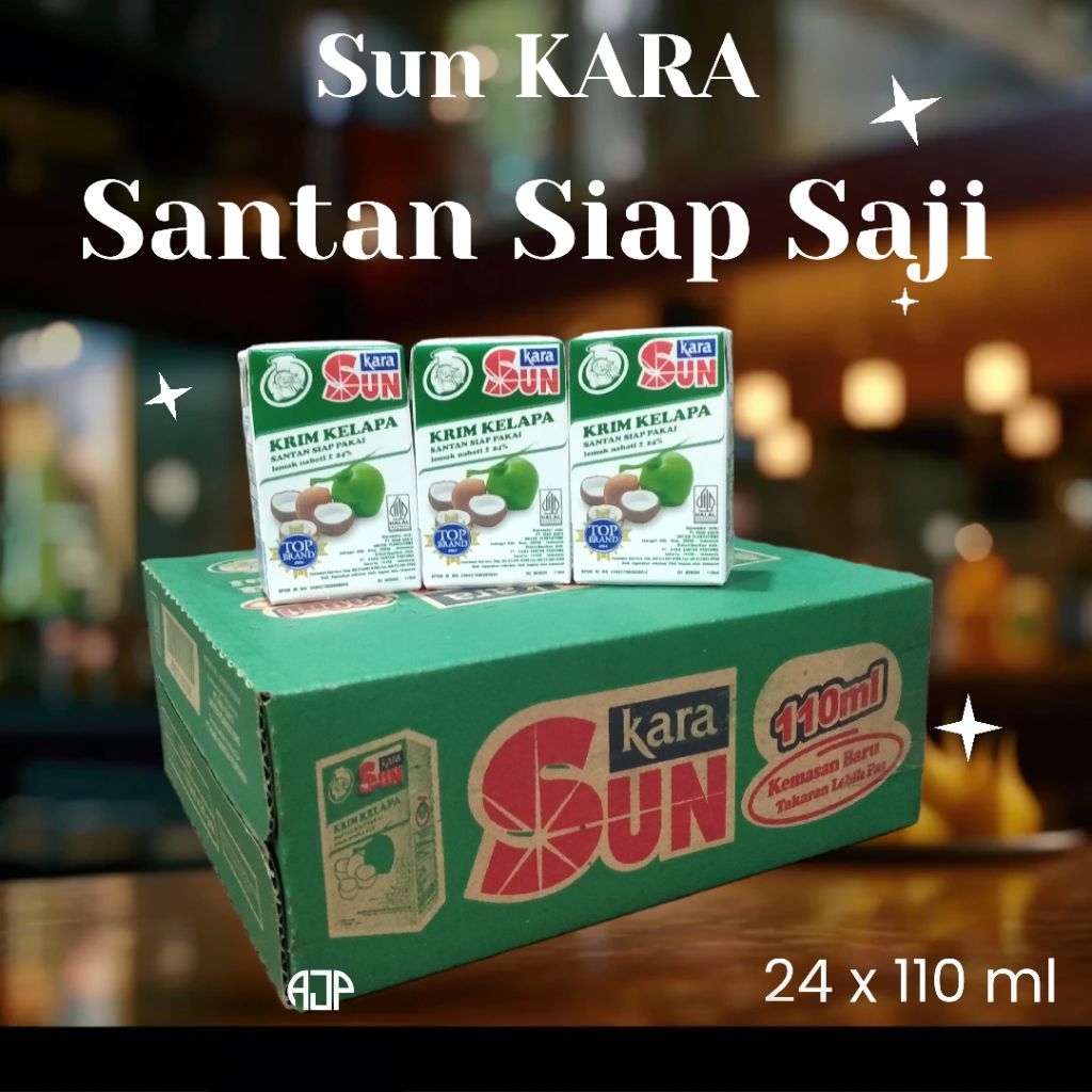 

SUN KARA Santan Siap Saji | 24 x 110 ml