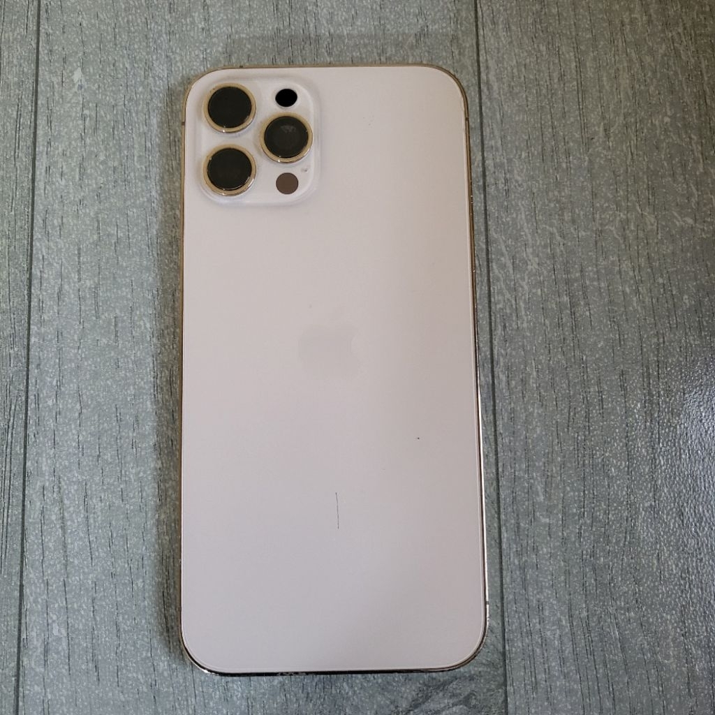 Housing iphone 12 pro max original copotan Gold 01