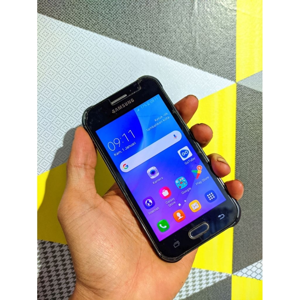 SAMSUNG J1 ACE 4G RAM 1GB/8GB ORIGINAL SUPER AMOLED
