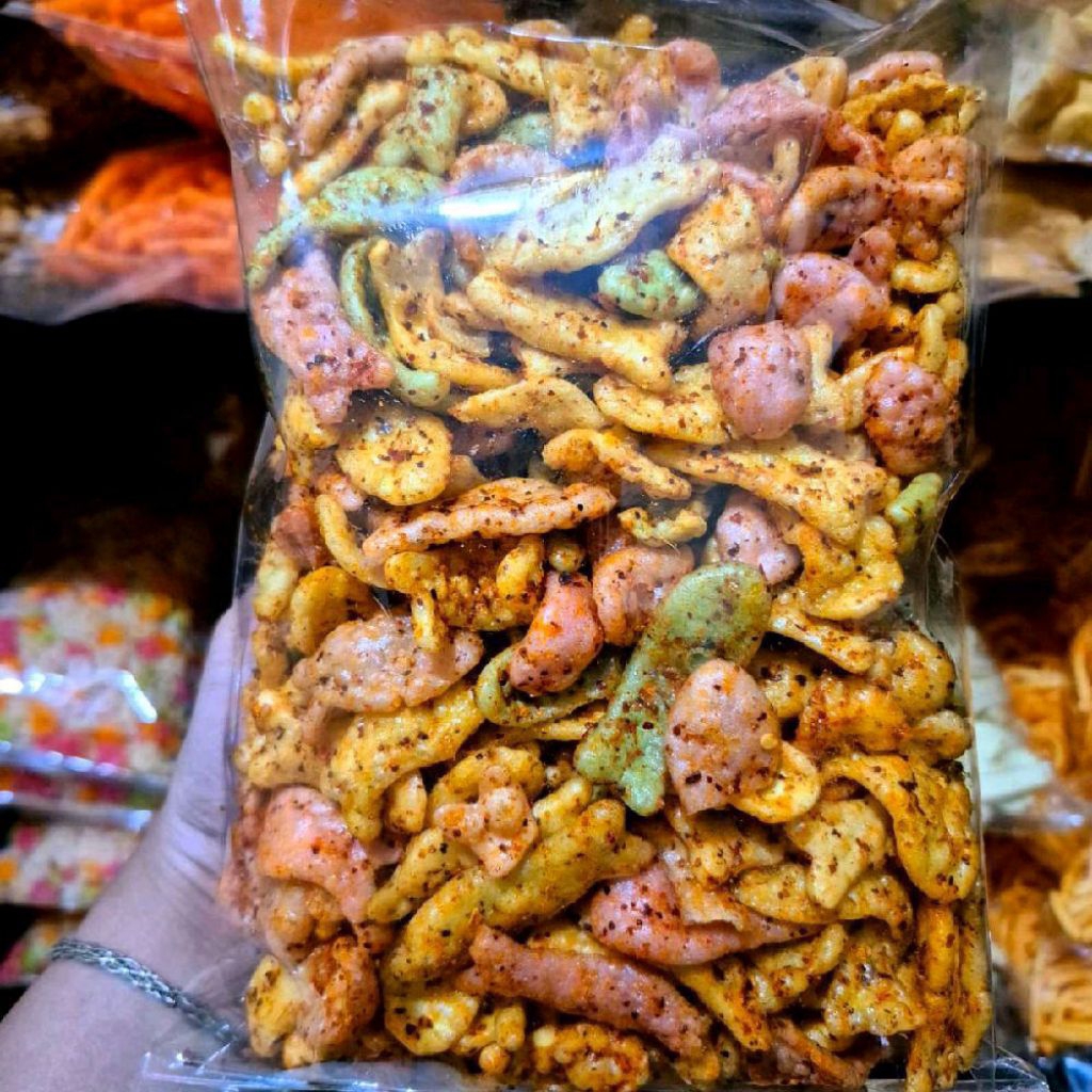 

KERUPUK IKAN PEDAS 200GR GURIH RENYAH ENAK MAKANAN SNACK CEMILAN RINGAN