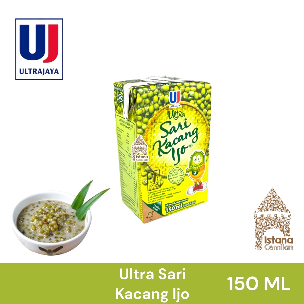 

Ultra Sari Kacang Ijo / Hijau 150 ML