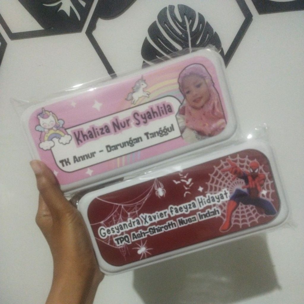 

kotak pensil custom