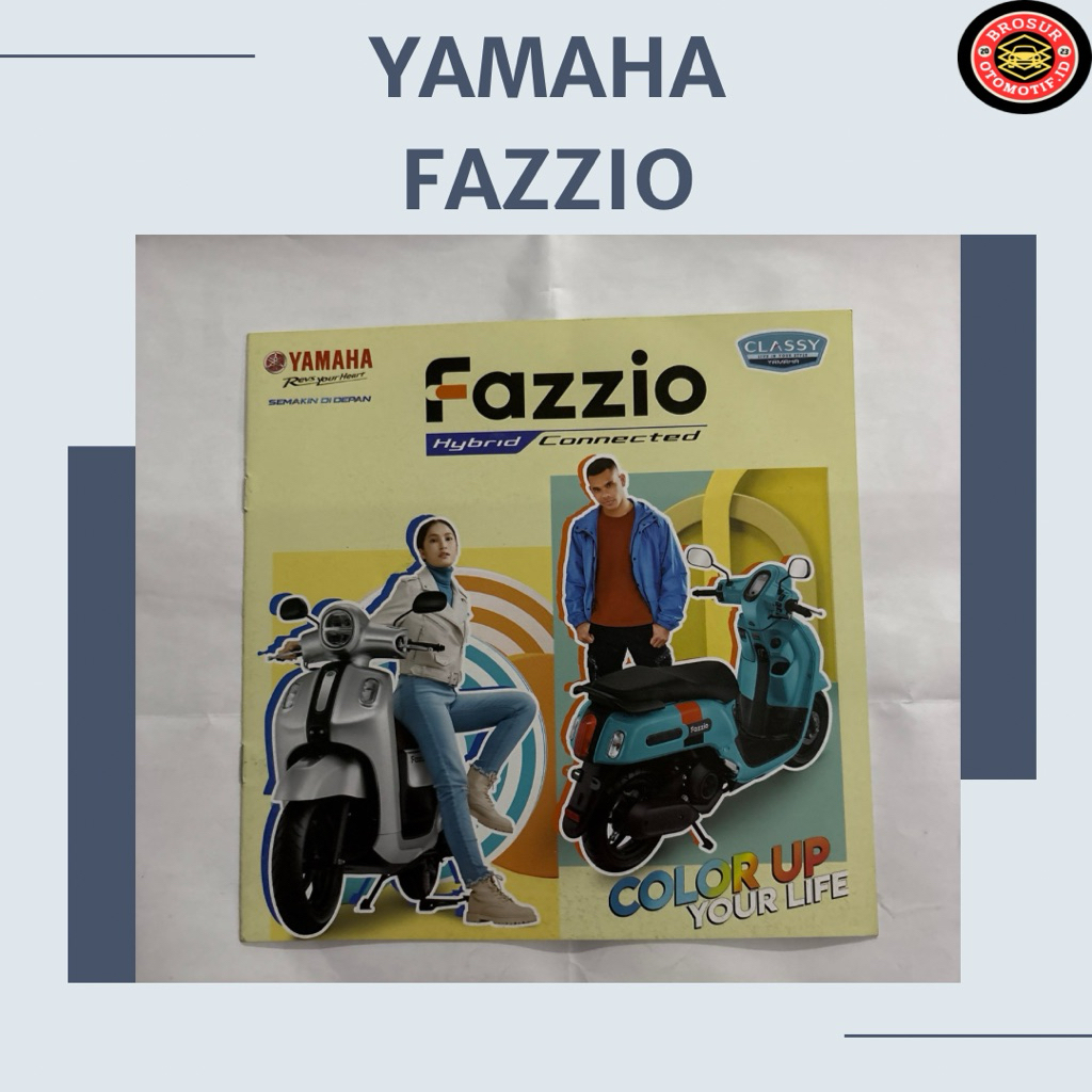 Brosur Yamaha Fazzio ( leaflet )