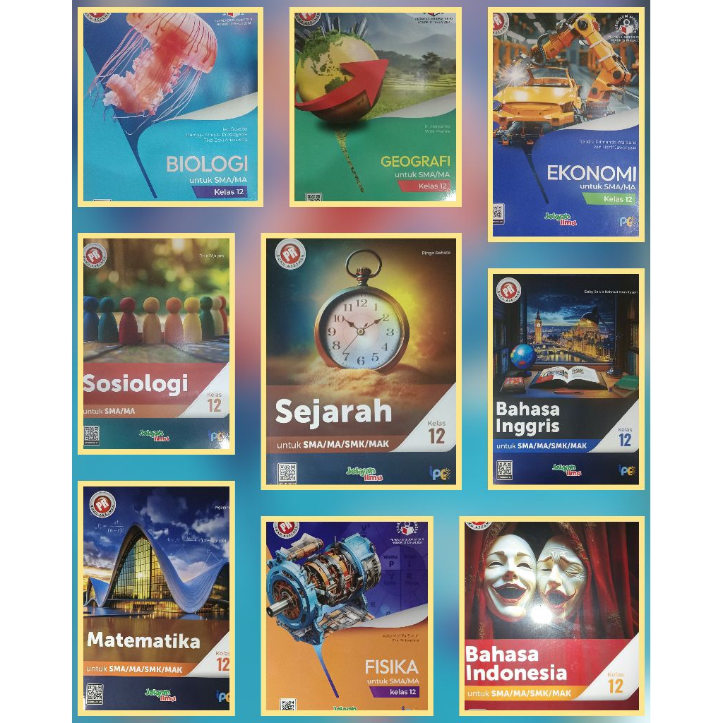 Buku lks/pr Asesmen Kurikulum Merdeka  kelas 12 tahun 2024/2025/2026