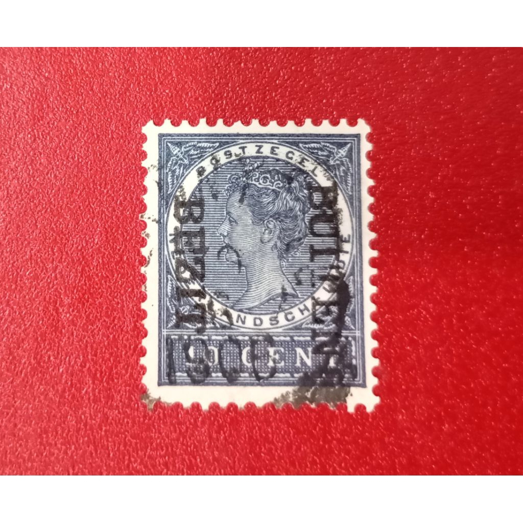 

PRANGKO NED INDIE CT BUITEN BEZIT TERBALIK NOMINAL 10 CENT 1908