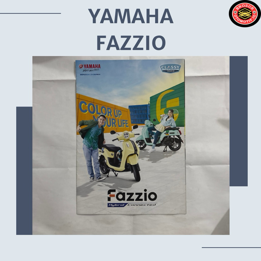 Brosur Yamaha Fazzio ( leaflet )