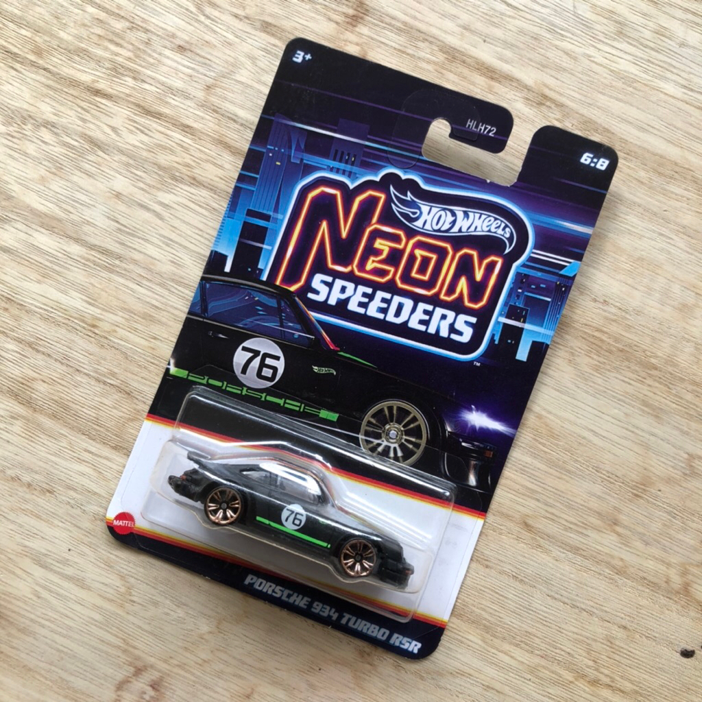 Hot wheels Porsche 934 turbo neon speeders