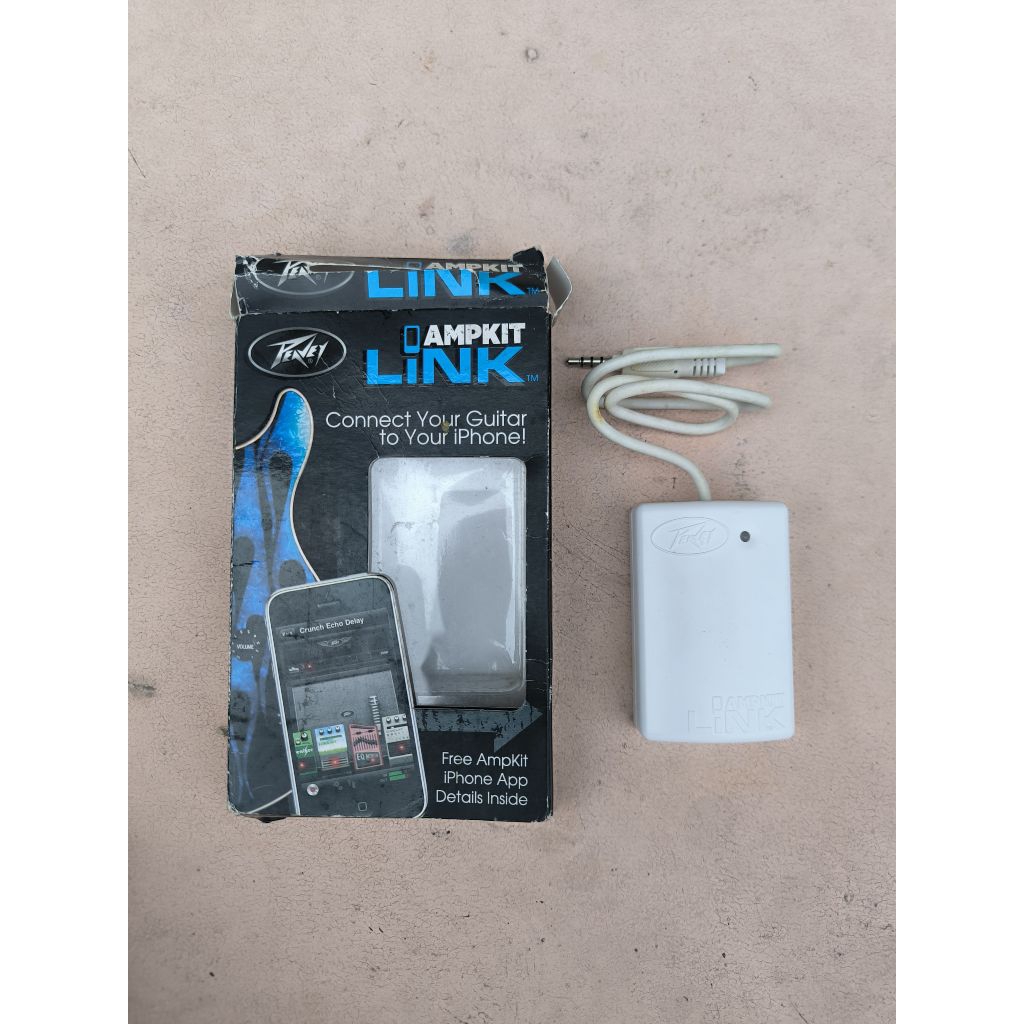 Peavey Ampkit Link Gitar Audio Interface preloved bekas