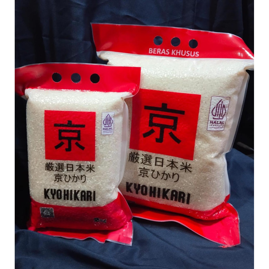 

BERAS KYOHIKARI - BERAS JEPANG PREMIUM - JAPONICA RICE 5KG / 2KG - BERAS SUSHI - BERAS PULEN LENGKET